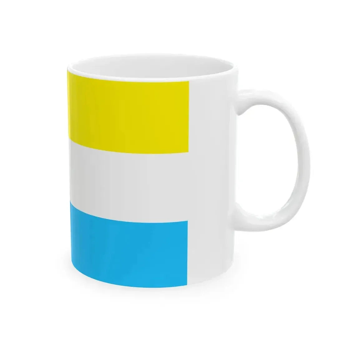 POL Lwowek Slaski flag (Poland) White Coffee Mug - Go Mug Yourself