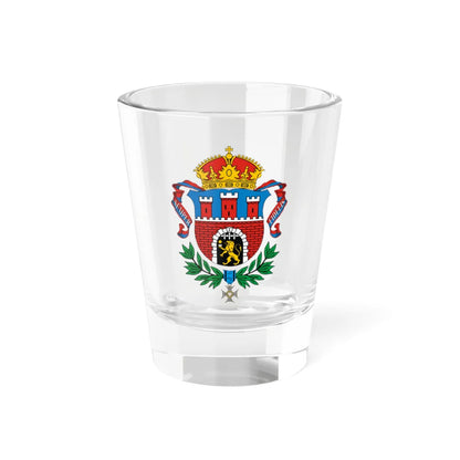 POL Lwów COA (Ukraine) (Coat of Arms) Shot Glass 1.5oz 1.5oz - Go Mug Yourself