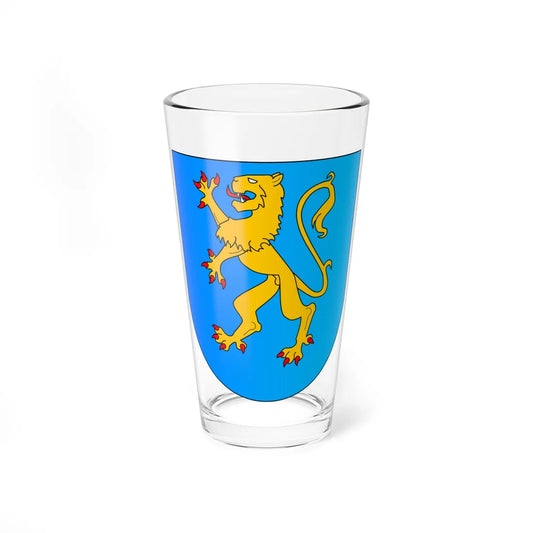 POL Lwówek COA (Poland) (Coat of Arms) Pint Glass 16oz 16oz - Go Mug Yourself