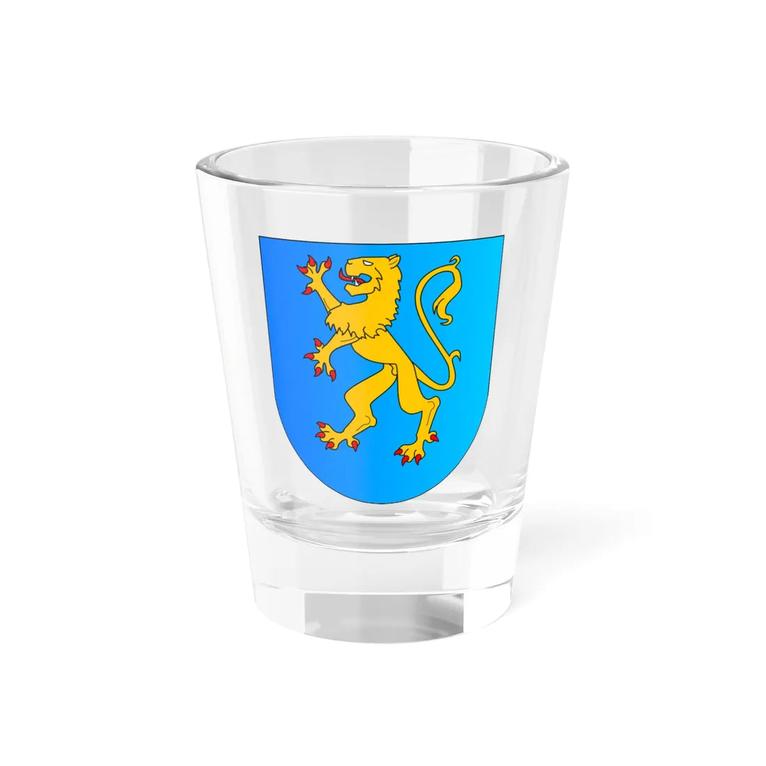 POL Lwówek COA (Poland) (Coat of Arms) Shot Glass 1.5oz 1.5oz - Go Mug Yourself