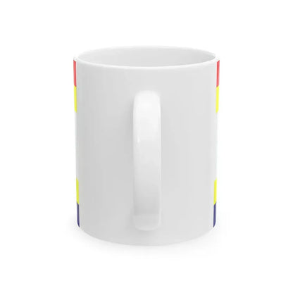 POL Malbork flag (Poland) White Coffee Mug - Go Mug Yourself