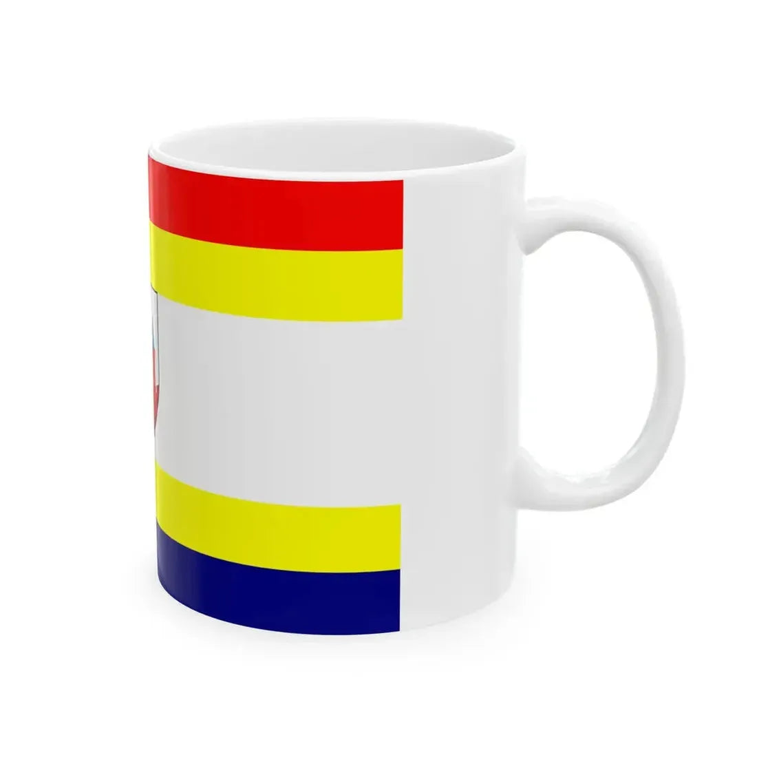 POL Malbork flag (Poland) White Coffee Mug - Go Mug Yourself