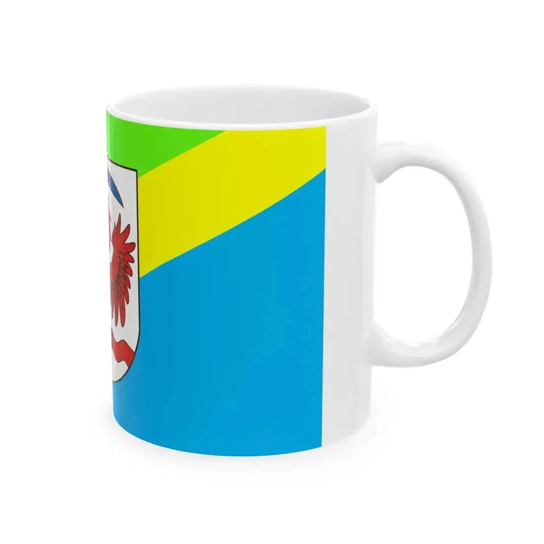 POL Miastko flag (Poland) White Coffee Mug - Go Mug Yourself