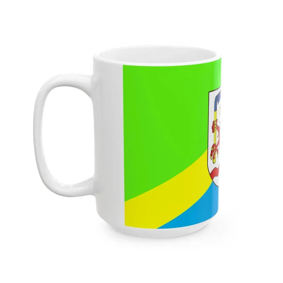 POL Miastko flag (Poland) White Coffee Mug - Go Mug Yourself