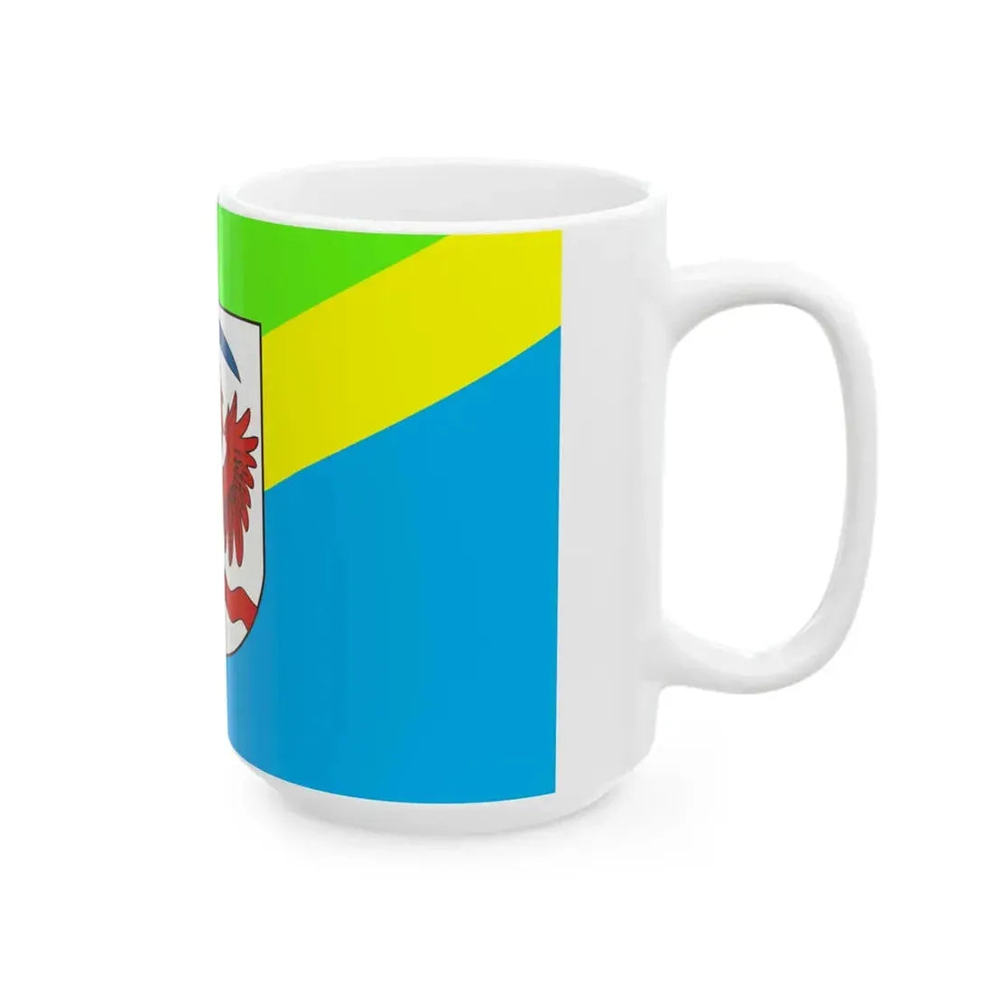 POL Miastko flag (Poland) White Coffee Mug - Go Mug Yourself