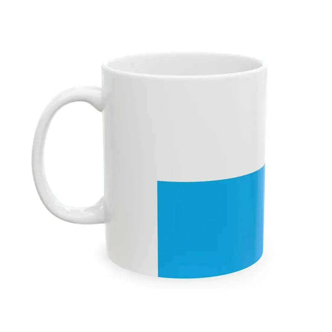 POL Miedzyrzec Podlaski flaga (Poland) White Coffee Mug - Go Mug Yourself