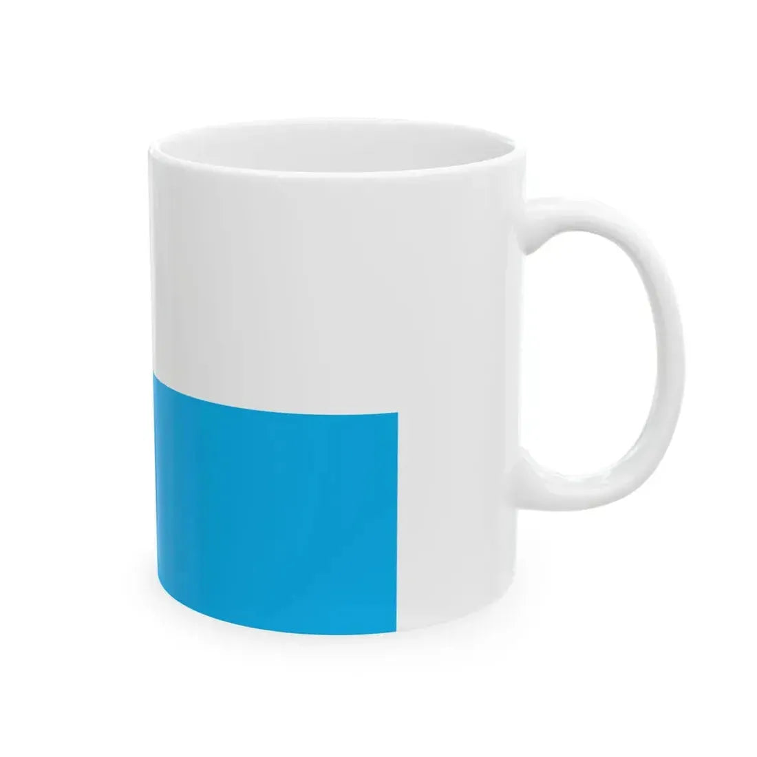 POL Miedzyrzec Podlaski flaga (Poland) White Coffee Mug - Go Mug Yourself