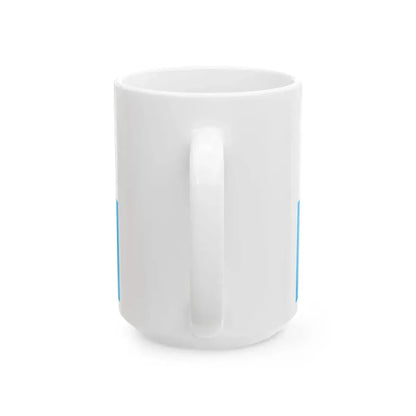 POL Miedzyrzec Podlaski flaga (Poland) White Coffee Mug - Go Mug Yourself