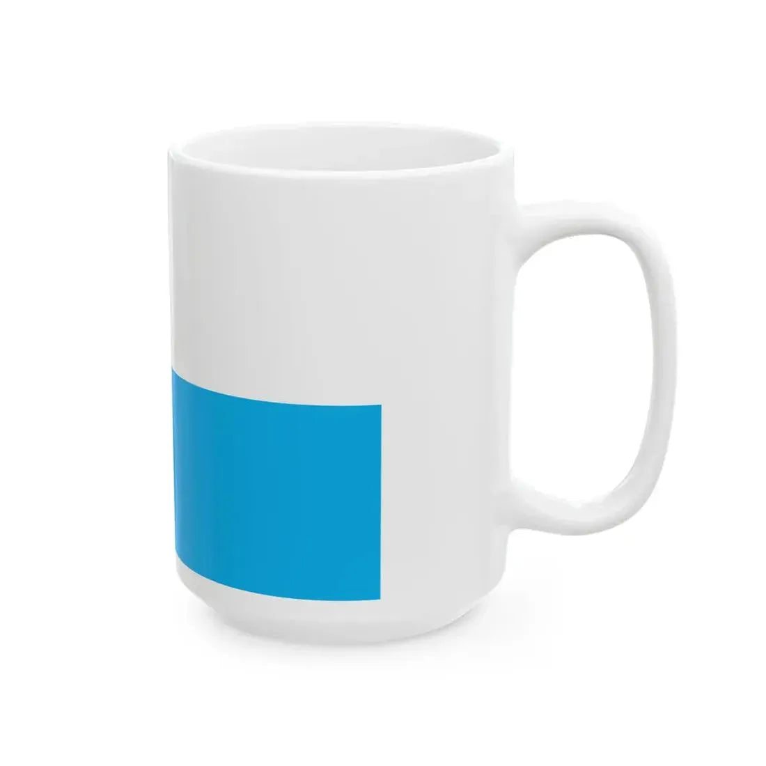POL Miedzyrzec Podlaski flaga (Poland) White Coffee Mug - Go Mug Yourself