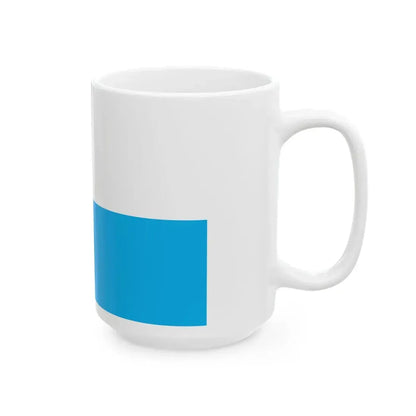 POL Miedzyrzec Podlaski flaga (Poland) White Coffee Mug - Go Mug Yourself