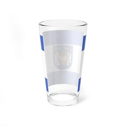 POL Miedzyrzecz flag (Poland) Pint Glass 16oz - Go Mug Yourself
