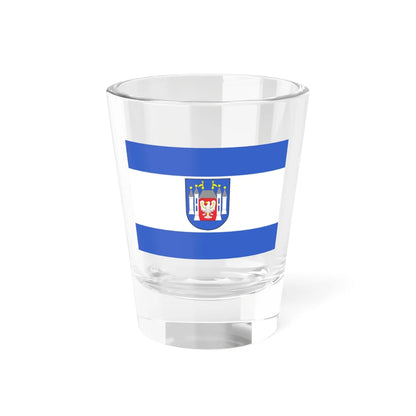 POL Miedzyrzecz flag (Poland) Shot Glass 1.5oz 1.5oz - Go Mug Yourself
