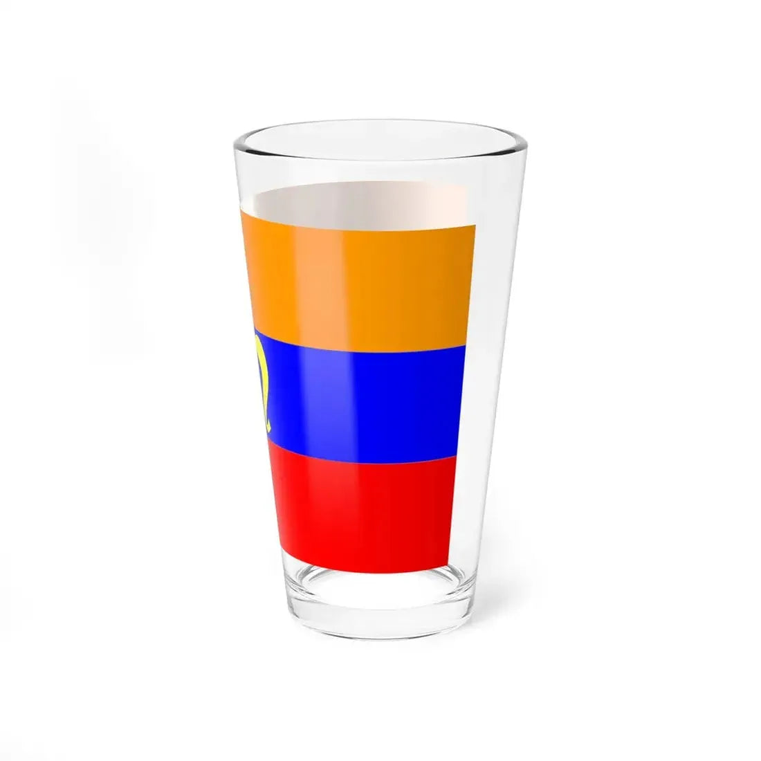 POL Mielec flag (Poland) Pint Glass 16oz - Go Mug Yourself