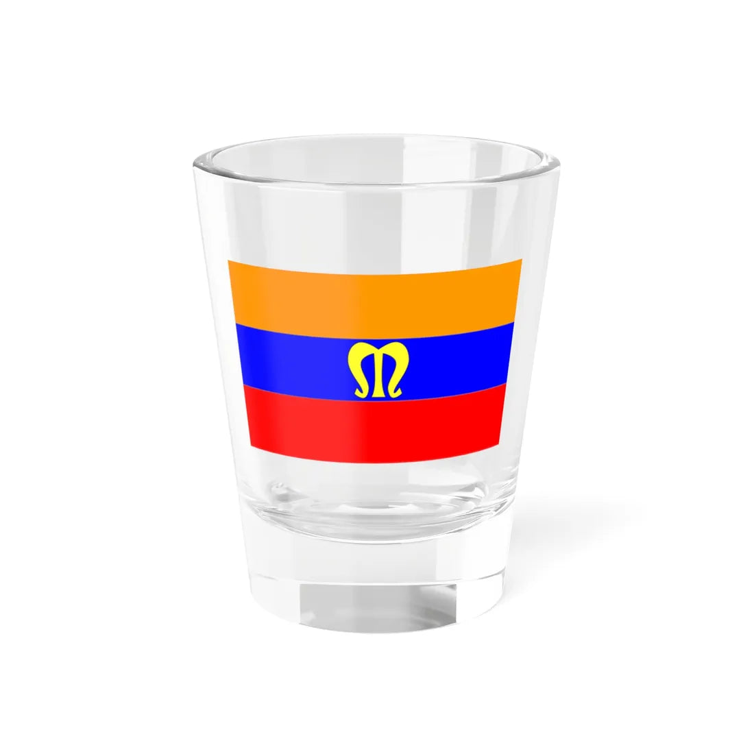 POL Mielec flag (Poland) Shot Glass 1.5oz 1.5oz - Go Mug Yourself