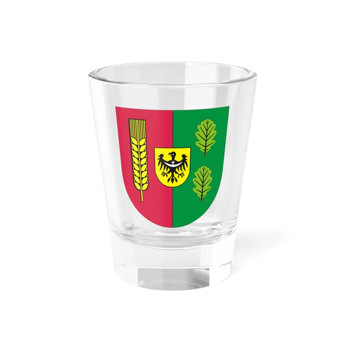 POL Miękinia COA (Poland) (Coat of Arms) Shot Glass 1.5oz 1.5oz - Go Mug Yourself