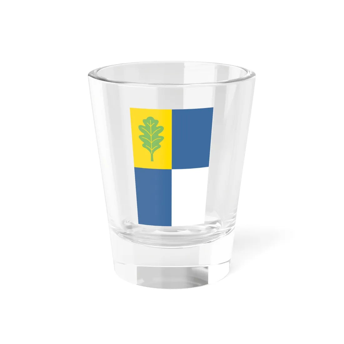 POL Milanowek flag (Poland) Shot Glass 1.5oz 1.5oz - Go Mug Yourself