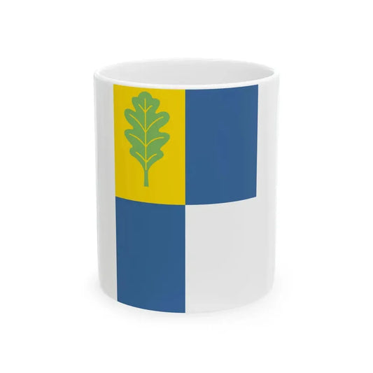 POL Milanowek flag (Poland) White Coffee Mug 11oz - Go Mug Yourself