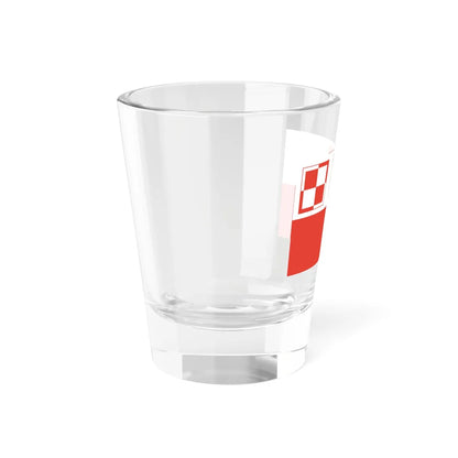 POL military airfields flag 38-45 (Poland) Shot Glass 1.5oz - Go Mug Yourself
