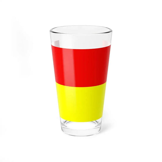 POL Monki flag (Poland) Pint Glass 16oz 16oz - Go Mug Yourself