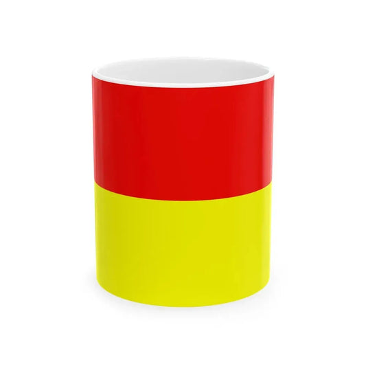 POL Monki flag (Poland) White Coffee Mug 11oz - Go Mug Yourself