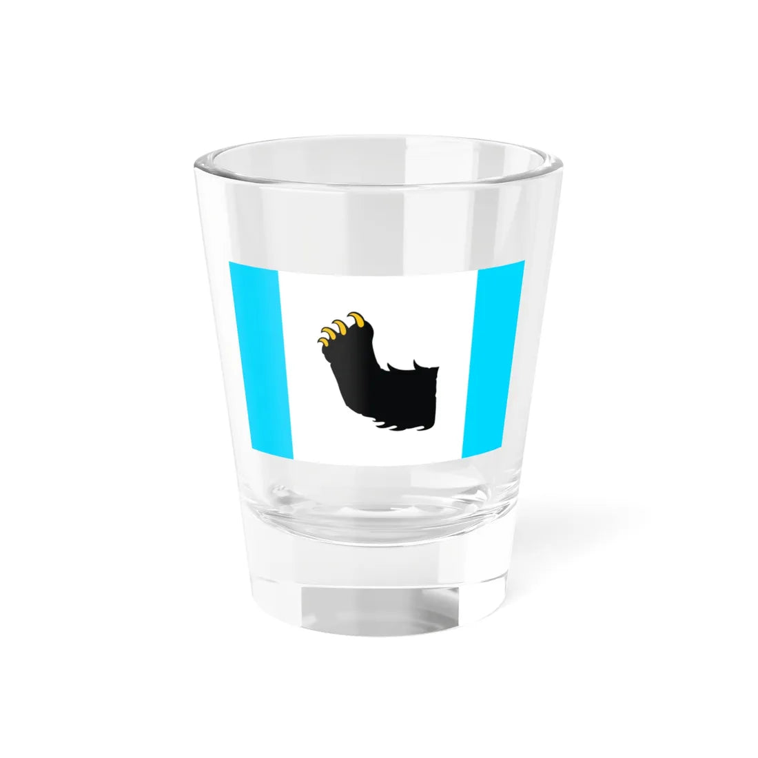 POL Mragowo flag (Poland) Shot Glass 1.5oz 1.5oz - Go Mug Yourself