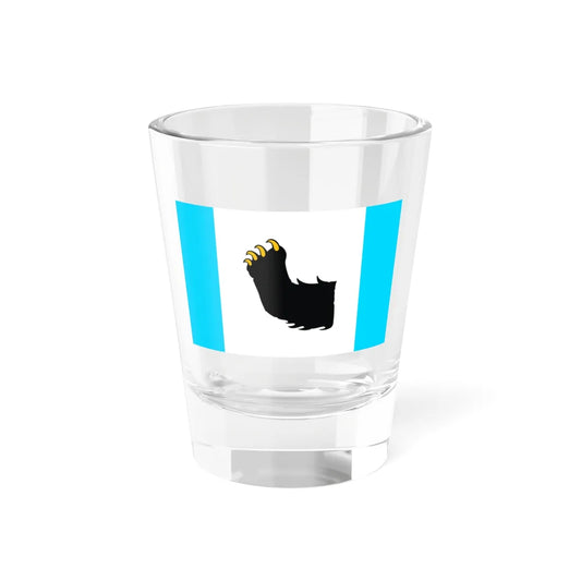POL Mragowo flag (Poland) Shot Glass 1.5oz 1.5oz - Go Mug Yourself