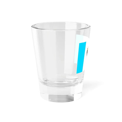 POL Mragowo flag (Poland) Shot Glass 1.5oz - Go Mug Yourself