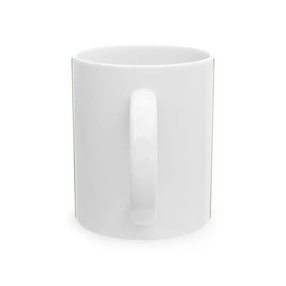 POL Mrocza flag (Poland) White Coffee Mug - Go Mug Yourself