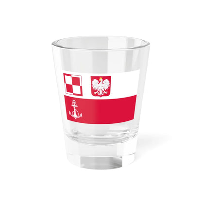 POL navy airfields flag IIIRP (Poland) Shot Glass 1.5oz 1.5oz - Go Mug Yourself