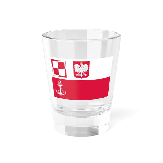 POL navy airfields flag IIIRP (Poland) Shot Glass 1.5oz 1.5oz - Go Mug Yourself