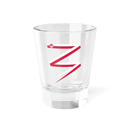 POL Navy Commissioning Pennant (Poland) Shot Glass 1.5oz 1.5oz - Go Mug Yourself