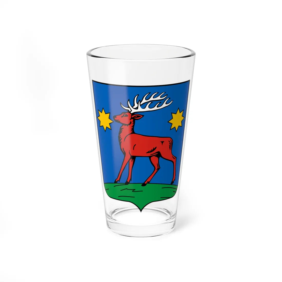 POL Niżankowice COA (Ukraine) (Coat of Arms) Pint Glass 16oz 16oz - Go Mug Yourself