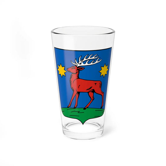 POL Niżankowice COA (Ukraine) (Coat of Arms) Pint Glass 16oz 16oz - Go Mug Yourself