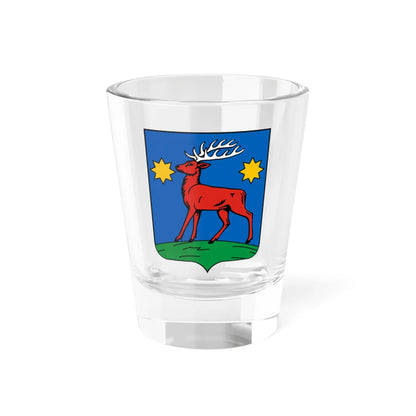 POL Niżankowice COA (Ukraine) (Coat of Arms) Shot Glass 1.5oz 1.5oz - Go Mug Yourself