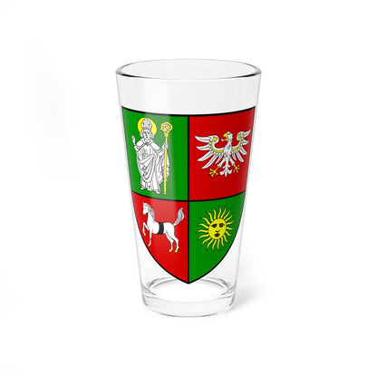 POL Niegowa COA (Poland) (Coat of Arms) Pint Glass 16oz 16oz - Go Mug Yourself