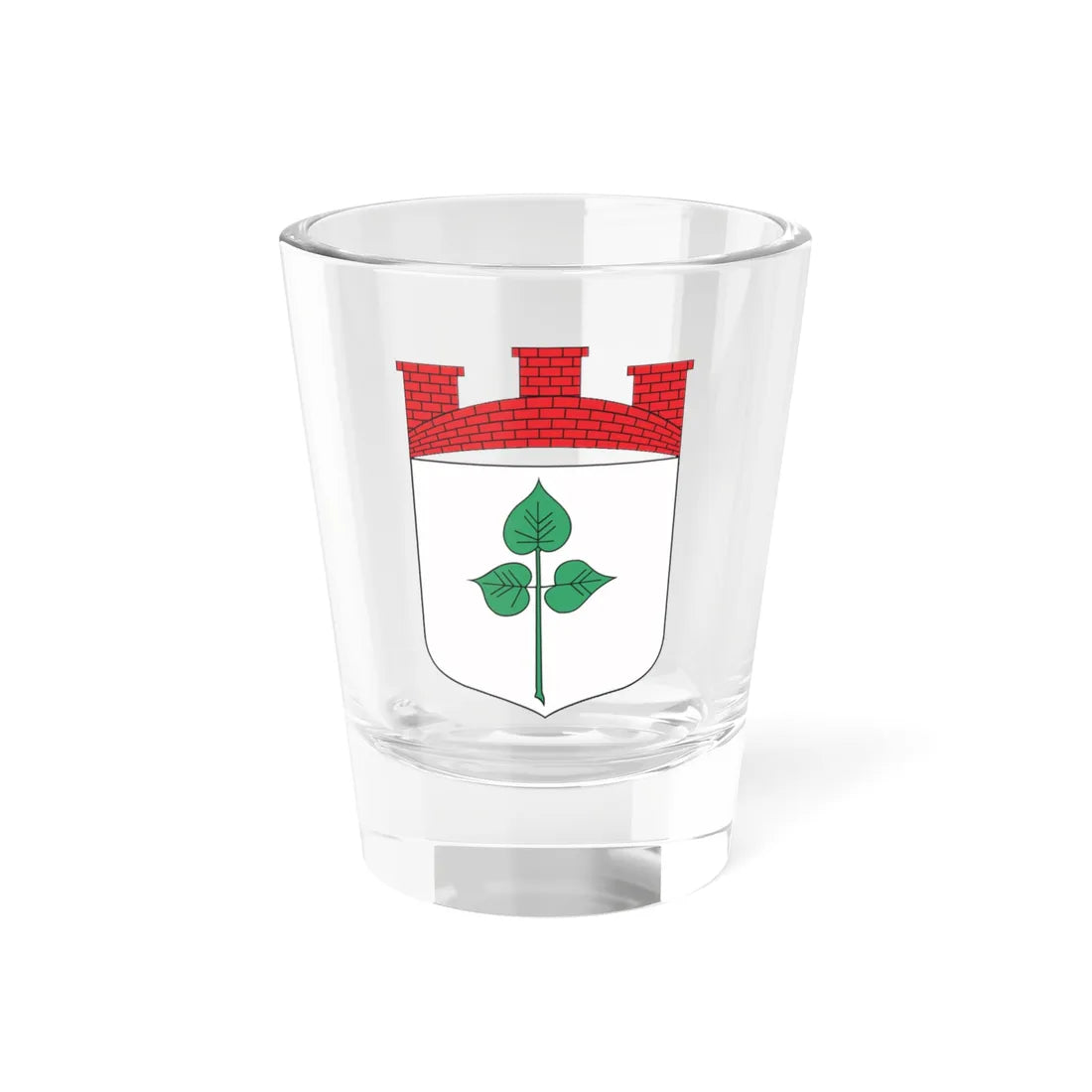 POL Nowy Staw COA old (Poland) (Coat of Arms) Shot Glass 1.5oz 1.5oz - Go Mug Yourself