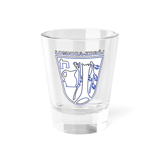 POL Łomnica-Zdroj COA (Poland) (Coat of Arms) Shot Glass 1.5oz 1.5oz - Go Mug Yourself