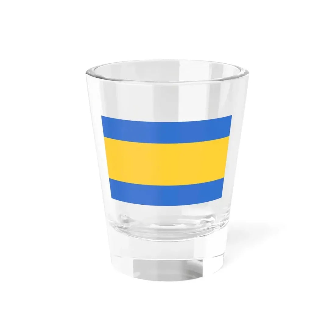 POL Piekary Slaskie flag (Poland) Shot Glass 1.5oz 1.5oz - Go Mug Yourself
