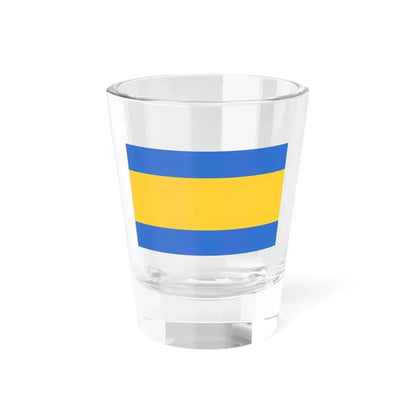 POL Piekary Slaskie flag (Poland) Shot Glass 1.5oz 1.5oz - Go Mug Yourself