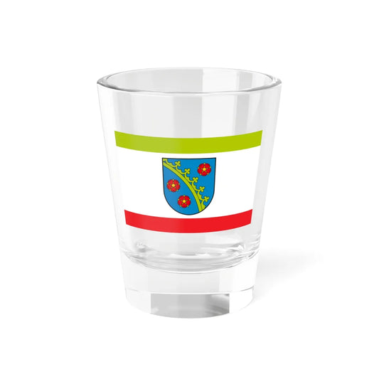 POL Piotrkow Kujawski flag (Poland) Shot Glass 1.5oz 1.5oz - Go Mug Yourself