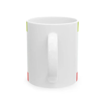 POL Piotrkow Kujawski flag (Poland) White Coffee Mug - Go Mug Yourself