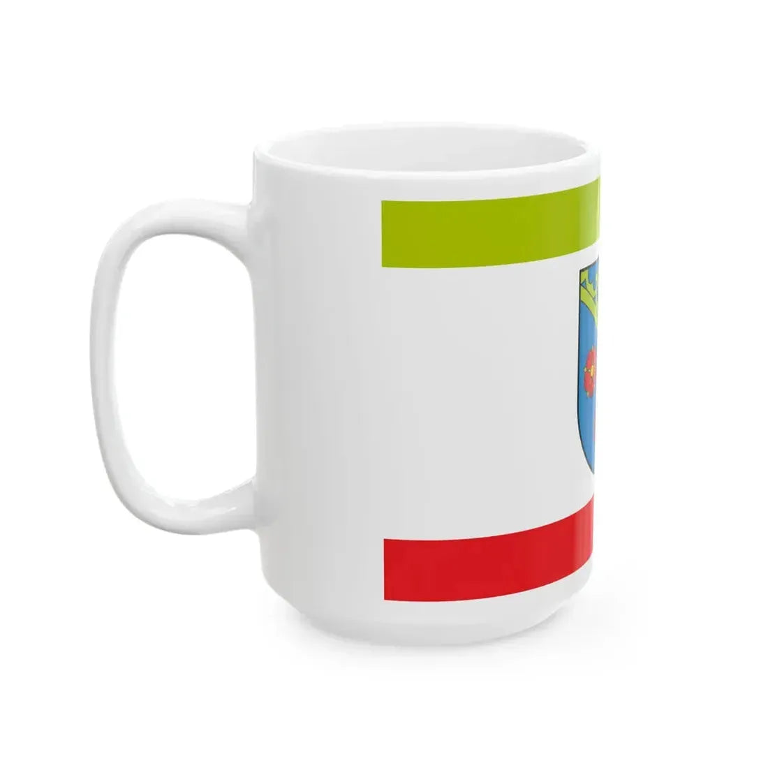 POL Piotrkow Kujawski flag (Poland) White Coffee Mug - Go Mug Yourself