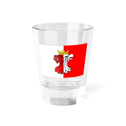 POL powiat aleksandrowski flag (Poland) Shot Glass 1.5oz 1.5oz - Go Mug Yourself