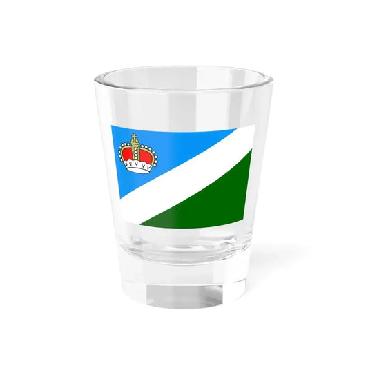 POL powiat augustowski flag (Poland) Shot Glass 1.5oz 1.5oz - Go Mug Yourself