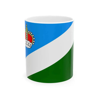 POL powiat augustowski flag (Poland) White Coffee Mug 11oz - Go Mug Yourself