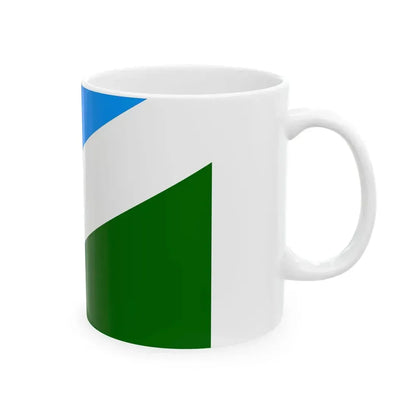 POL powiat augustowski flag (Poland) White Coffee Mug - Go Mug Yourself