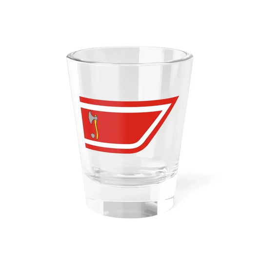 POL powiat bartoszycki flag (Poland) Shot Glass 1.5oz 1.5oz - Go Mug Yourself