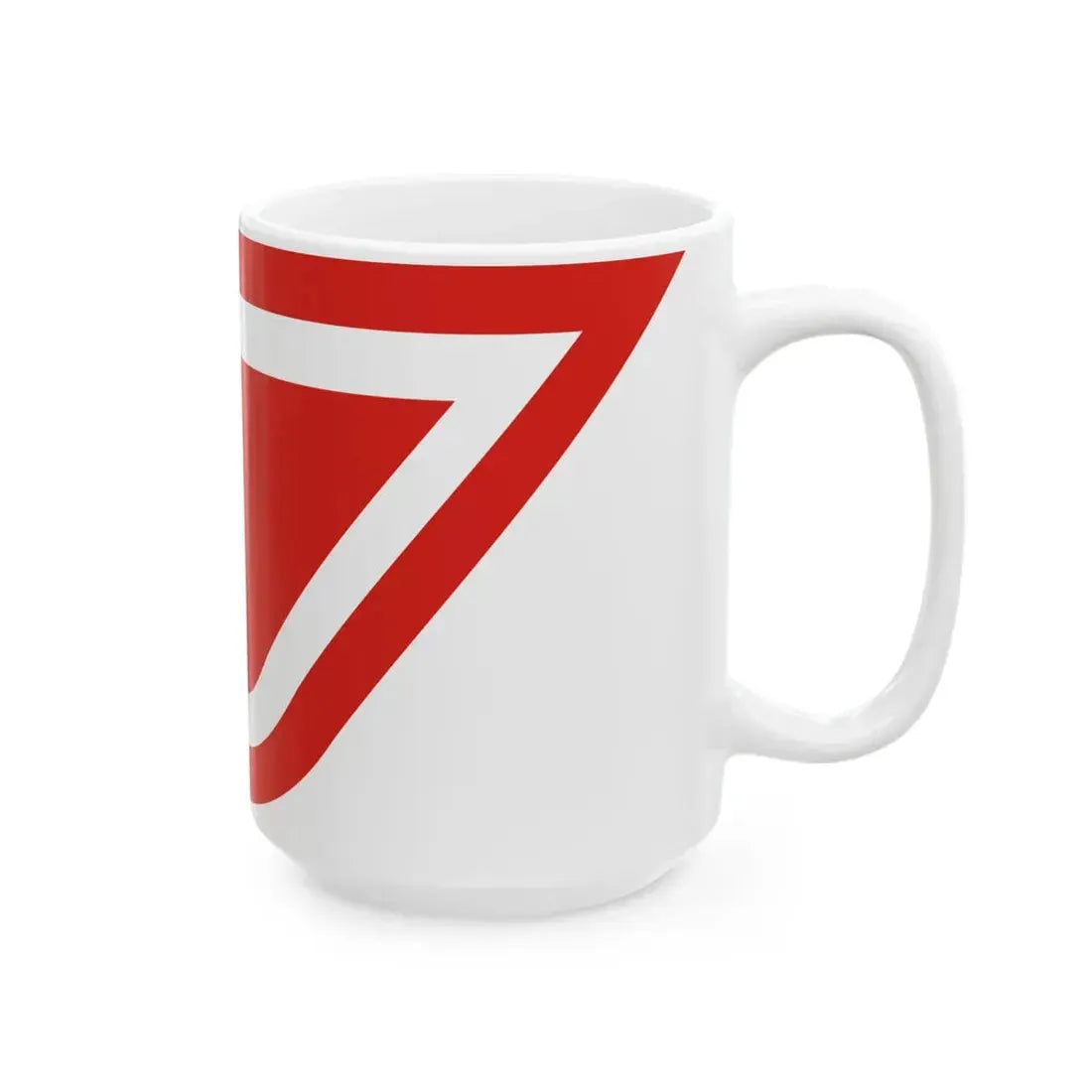 POL powiat bartoszycki flag (Poland) White Coffee Mug - Go Mug Yourself
