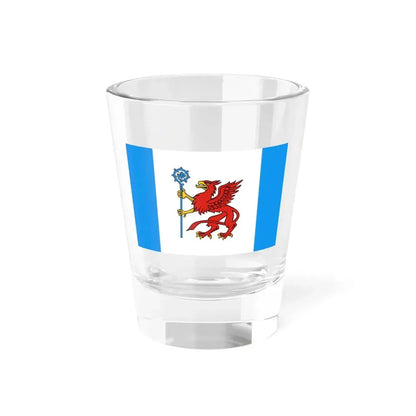 POL powiat białogardzki flag (Poland) Shot Glass 1.5oz 1.5oz - Go Mug Yourself