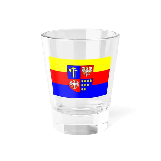 POL powiat bochenski flag (Poland) Shot Glass 1.5oz 1.5oz - Go Mug Yourself